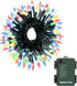 Christmas Lights 18ft Battery Operated String Lights with 50 LED, 8 Modes, Waterproof, Multi Color