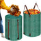 INGFLOW 200L leaf Collector Bag, Shoulder Strap, and Drawstring Reusable Yard Garden Bag