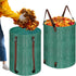INGFLOW 200L leaf Collector Bag, Shoulder Strap, and Drawstring Reusable Yard Garden Bag