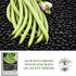 50+ Packet, "Black Valentine" Bush Bean Seeds, Heirloom Seeds Per Non GMO Seeds, (Isla's Garden Seeds), Botanical Name: