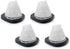Fette Filter - Vacuum Filters Compatible with Bissell 3-in-1 Stick Vacuums (Pack of 4)
