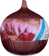 Hutzler Red Onion Saver Storage Container, Keeps Cut Onions Fresh Longer