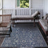 Couristan Monte Carlo Summer Vines Area rug, 2' x 3'7", Navy-Ivory by Couristan