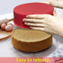 2pcs 6 Inch Silicone Cake Pan for Baking, Non-Stick Round Molds for Cheesecake, Chocolate Cake, Brownie