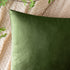 Pack 2 20x20 Inch EMEMA of Velvet Throw Pillow Covers Decorative Square Pillowcase Soft Solid Cushion Case for Sofa