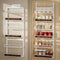 6 Tier Over the Door Pantry Organizer 2 IN 1 Hanging or