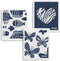 Stasher Swedish Dishcloths for Kitchen, 3-Pack Reusable Dish Cloths, Super Absorbent, Soft,