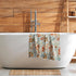 Mweet Set 2-14x28 Inch Fall Leaves Hand Towels of Gradient Green Orange Leaf Plant Super Soft Highly Absorbent Dish