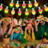 1 Pack 10.5FT Enhon Easter Egg String Lights, Multi-Color Pastel LED Egg Lights, End-to-End Connectable String Light