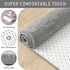 LOCHAS Gray Ultra Soft Indoor Modern Area Rugs 4x5.3 Feet, Fluffy Living Room Carpets for Children Bedroom Nursery Decor
