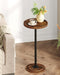 CHOEZON Drink Table, Small Round Side Table for Small Spaces, Thickened Base