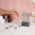 Luxury S Shower Curtain Hooks, 12-Pack, Hotel Quality Silver Chrome Finish, Non-Slip Ball End