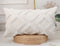 NUYECY Diamond Pattern Long Pillow Covers 14 x 26,Plush Chenille Decorative Long