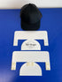 White 10 Pack Unique Hidden Design for Baseball, Cowboy, Fedoras Hats