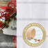 Newbridge 60 x 84 Inch Oval Fabric Tablecloth, Elegance Plaid, 100% Polyester, White, No Iron Soil Resistant