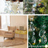 20pcs 38mm Clear Grid Chandelier Crystal Pendants,Crystals Beads for Chandeliers,Hanging Crystals for Windows Wedding