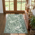 3x5, Lahome Nadine Rabbit Entryway Rug Soft Animal Washable Area Rug for Bedroom Nursery, Vintage Forest Woodland Print