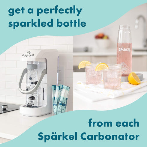 90-Pack (3 30-Packs) Spaerkel Carbonator x Carbonator - For Spaerkel Beverage System Sparkling Water and Soda Maker