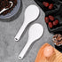 2PCS Plastic Rice Serving Spoon, Non-Stick Rice Spoon Paddle, 7.87 Inch Rice Cooker Spatula