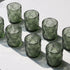 Set 24, Woho Green Votive Candle Holders of Green Glass Tealight Candle Holder for Christmas Party Decor, Tea Light