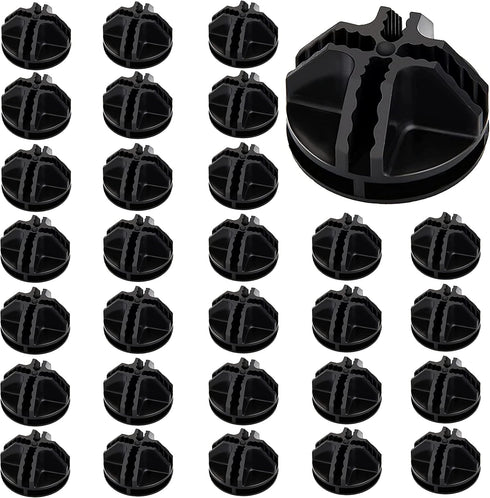 30 PCS Wire Cube Connectors for DIY Cube Storage Shelves Organizer Closet Wire Shelves