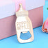 Pack 48 packaging Pack 48) of Baby Shower Return Gifts for Guest Supplies Poppin Baby Bottle Shaped Bottle Opener