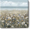 Canvas Wall Art Beach Floral Picture, Coastal Boho Farmhouse Nautical Sea Ocean Wildflowers Vintage Artwork