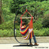 Hammock Hammock 300Lbs Hammock Chair Hanging Rope Swing Seat for Indoor Outdoor, Sturdy Cotton Weave Swing, Max Hanging