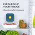 Fridge Deodorizer Odor Eliminator - Activated Charcoal Air Freshener for Refrigerator & Freezer, Natural Odor Absorber