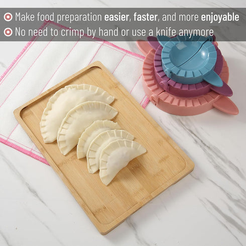 Set, 3 Pack, BTaT- Dough Press Dumpling, Empanada, Pastry and Turnover Press, Hand Pie Maker, Meat Pie Cutter