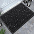 Yimobra Outdoor Indoor Welcome Mat, Heavy Entry Front Door Mat, Stain & Fade Resistant, 29.5 x 17, Black