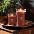 WoodWick Large Cinnamon Chai Hourglass Candle - Premium Soy Blend Wax with Pluswick Innovation, Made in USA