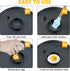 3.5'' Nonstick Egg Rings, Professional Stainless Steel Omelet/Egg Rings for Frying Eggs, Egg Mcmuffins, Mini Pancakes