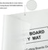 6 Pcs Non-Slip Cutting Board Mats, Non-Absorbent Safety Mat for Kitchen, 16 x 10 Inches, Dishwasher Safe
