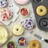 Lawei 2 Pack 12-Cavity Non-stick Donut Pan, Carbon Steel for Muffins, Cakes, and Mini Bagels