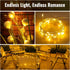 30 Pack White,7Ft 20LED ZSJWL Fairy Lights Battery Operated Warm Mini String Light, Waterproof Twinkle Light Silver