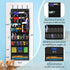 Over Door Toy Gun Storage, Hanging Organizer for Toy Guns, Hanging Toys Organizer with Pockets, Hook&Loop Straps