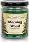 Morning Wood Christmas Tree & Pine Scented Candle, Funny Holiday Candle for Christmas, Hand Poured in USA, 6oz