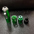 Butane Torch Lighter, Fengfang Metal All-in-One Tube, Detachable Refillable Handheld Lighter (1 Pack Green)