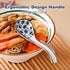 Set of 4 Asian Ceramic Soup Spoons, Long Handle for Ramen, Dumplings, Pho, Miso, Dishwasher Safe