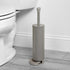Zenna Home Nickel Smart Accessories NeverRust Rustproof Toilet Bowl Brush Holder (EBH1ALBNL)