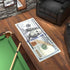 Ottomanson $100 Bill Money Rug, 22" x 53", Durable Non-Slip Area Rug for Bedroom, Office, Game Room