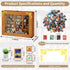 300 Anxiety Bookshelf Mini Books, Portable Bookshelf for Stress Relief, Miniature Decorative with Mini Photo