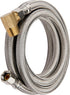 EFIELD Premium Stainless Steel Dishwasher Hose, 6 FT Burst Proof Water Supply Hose with 90 Degree Elbow