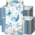 Spiareal 200 Packs Disposable Hand Towels for Guests Bulk Bathroom Napkins Butterfly