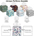 OHEGBXE Car,5.2"5.2"5.2" Tropical Butterflies Tissue Box Holder,Colorful Splash Dots Cube Tissue Box Cover
