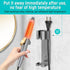 Curling Iron Holder, Wall Mount Hair Styling Accessories Organizer for Flat Irons, Combs, and Wands
