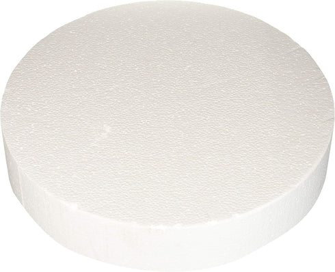 Oasis Supply Dummy Round Cake, 14" x 3", White