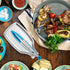 LIANYU Spoon Rest for Kitchen Counter, Heavy Duty Stainless Steel Holder for Utensils