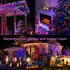 33ft 100 8 ITICdecor Christmas String Lights LED Battery Fairy Lights for Indoor Outdoor Waterproof with Remote Control